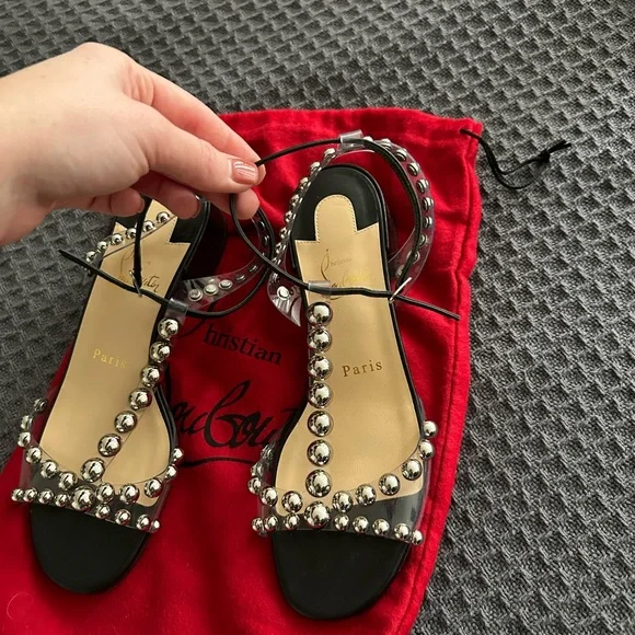 Black Christian louboutin faridaravie 25mm size 36 - Picture 6 of 6